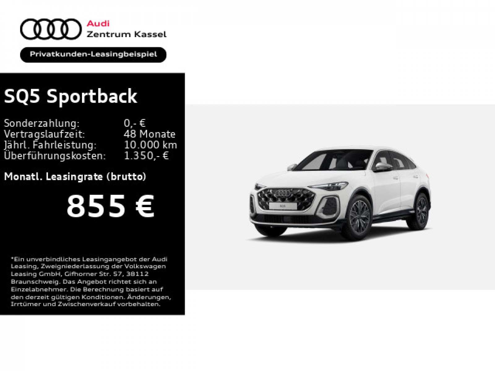 SQ5 Sportback TFSI S tronic NEUBESTELLUNG