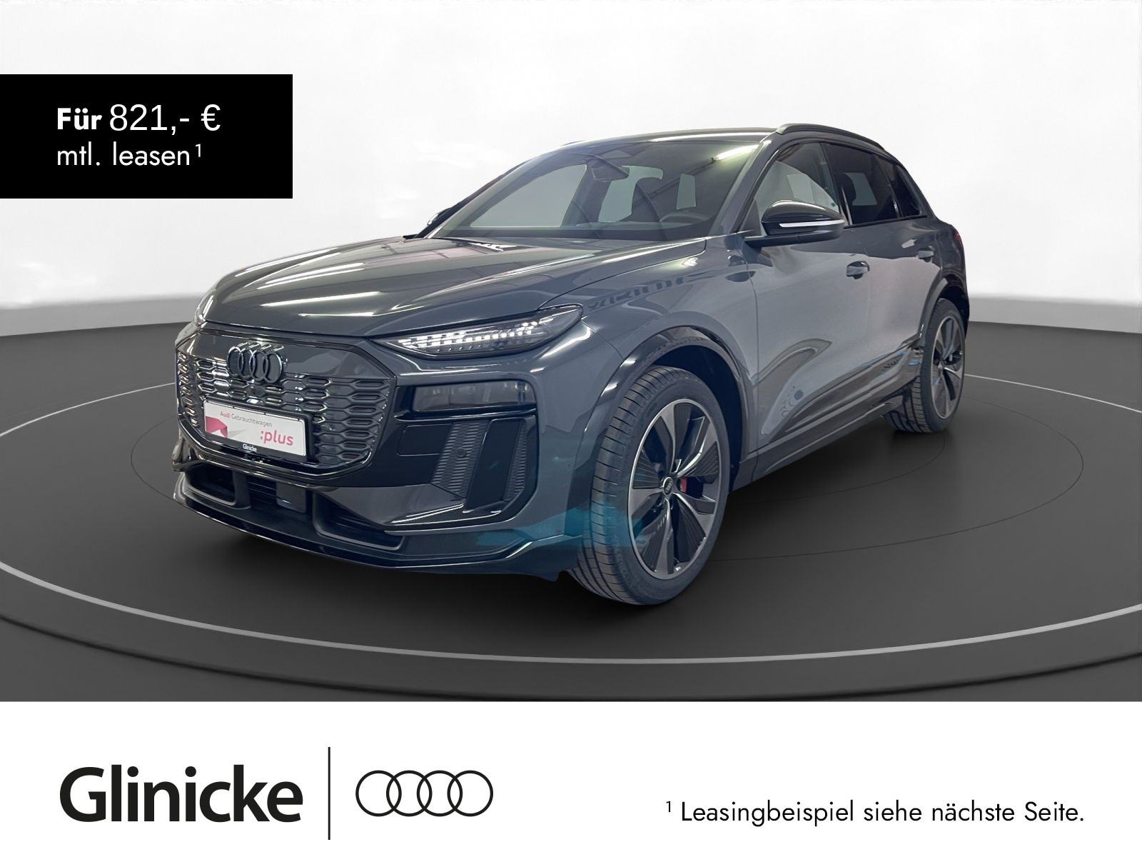 Q6 e-tron edition one grey AHK Matrix LM 21" Navi