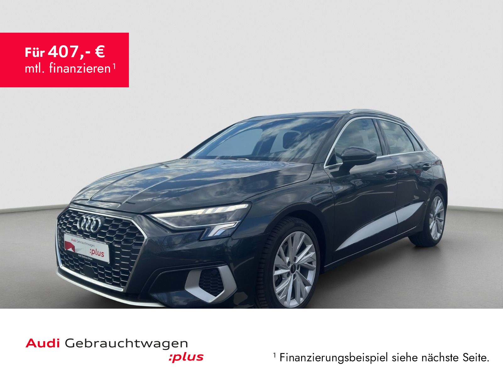 A3 Sportback 35 TFSI S-tronic advanced LED Rückfahrkamera Smartphone Interface Navi Tempomat