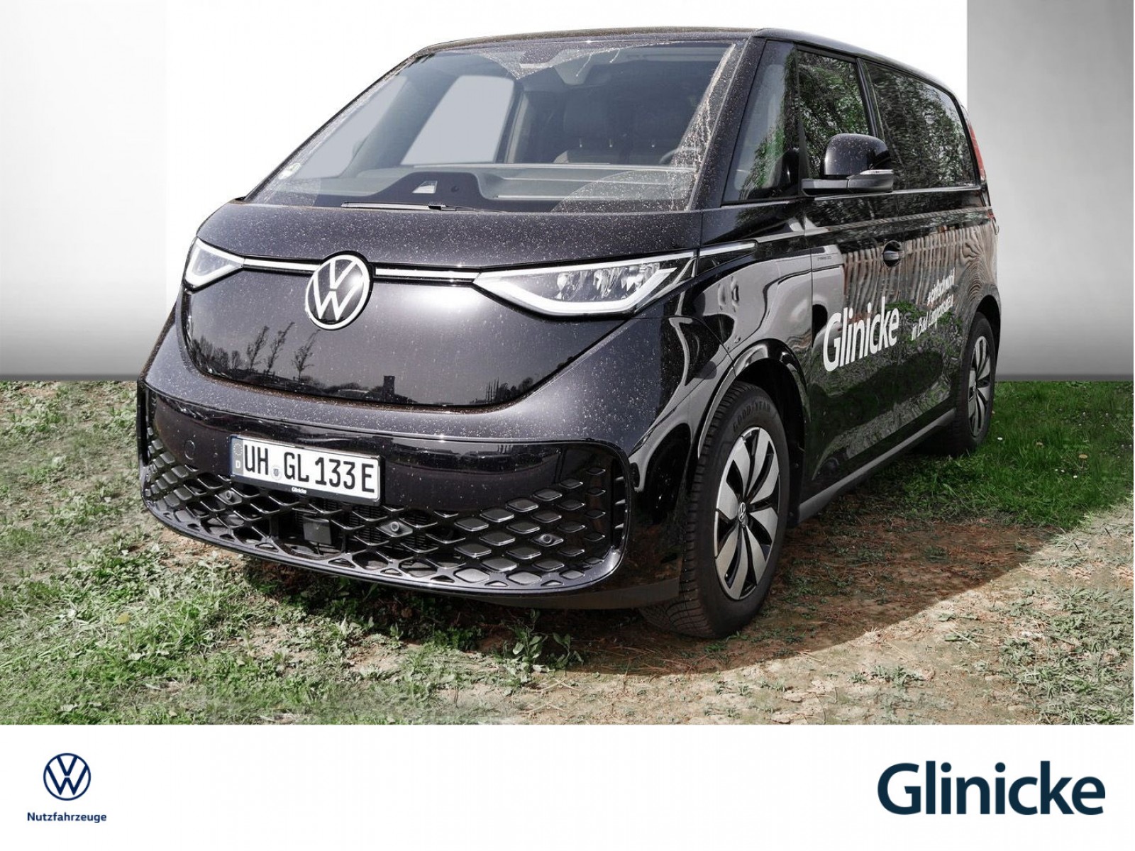 ID. Buzz Cargo Motor: 150 kW (204 PS) 77 kWh Getriebe: 1-Gang-Automatikgetriebe Radstand: 2989 mm