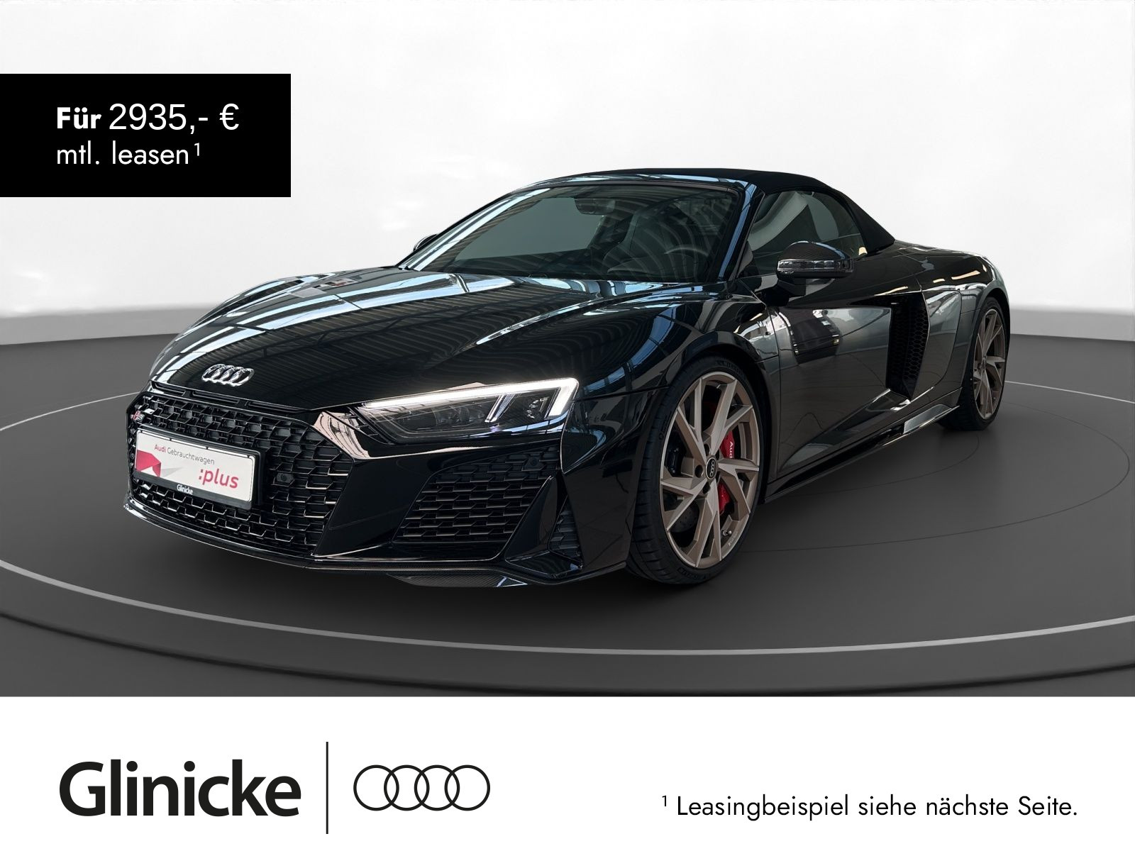 R8 Spyder V10 performance qu. Keramik Carbon LM 20" Bronze
